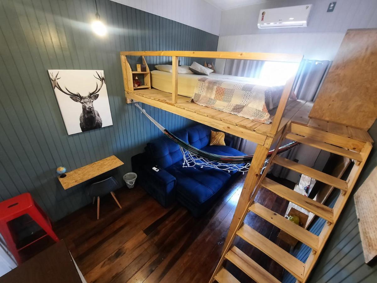Quarto Mezanino Com Smarttv E Ar Itajaí Eksteriør bilde